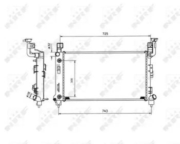 Теплообменник NRF 53501