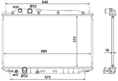 Теплообменник NRF 53534