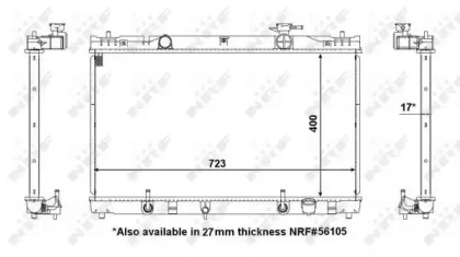 Теплообменник NRF 53587