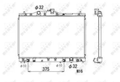 Теплообменник NRF 53675