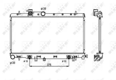 Теплообменник NRF 53698