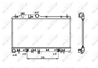 Теплообменник NRF 53700