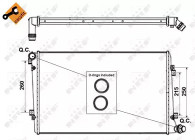 Теплообменник NRF 53813