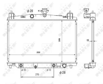 Теплообменник NRF 53850