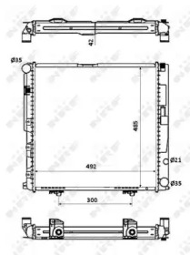 Теплообменник NRF 53876