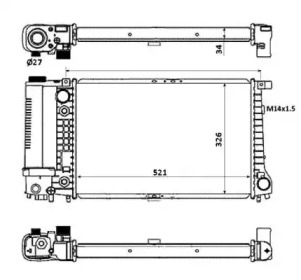 Теплообменник NRF 53879