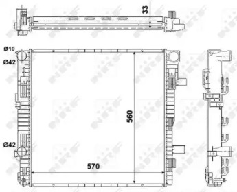 Теплообменник NRF 53895