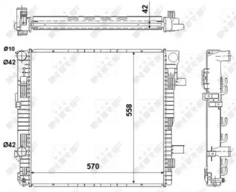 Теплообменник NRF 53896