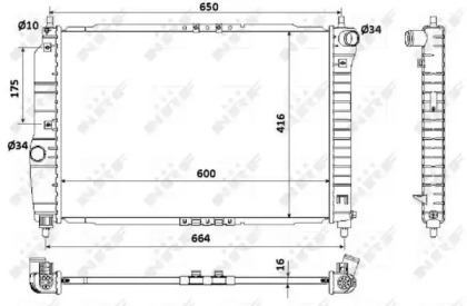 Теплообменник NRF 53902