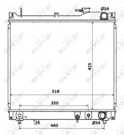 Теплообменник NRF 53914