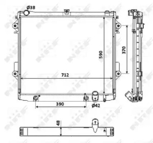 Теплообменник NRF 53923