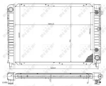 Теплообменник NRF 53953