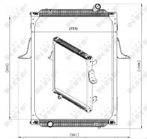 Теплообменник NRF 539700