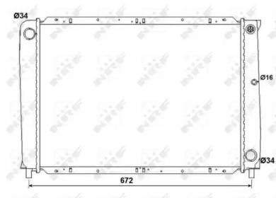 Теплообменник NRF 53995