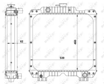 Теплообменник NRF 54069