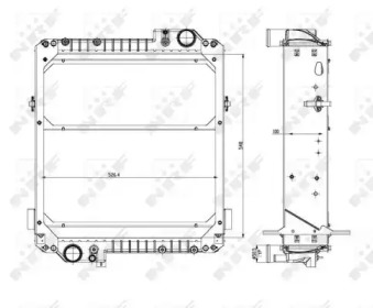 Теплообменник NRF 54073