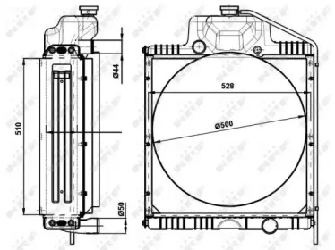 Теплообменник NRF 54095