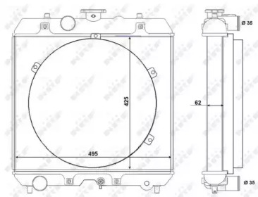 Теплообменник NRF 54103