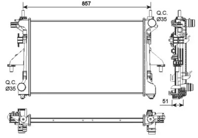 Теплообменник NRF 54203