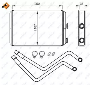 Теплообменник NRF 54211