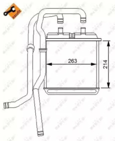 Теплообменник NRF 54216