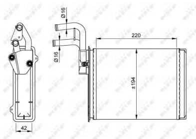 Теплообменник NRF 54225