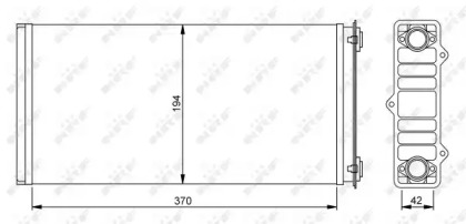 Теплообменник NRF 54254