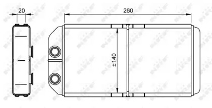 Теплообменник NRF 54261