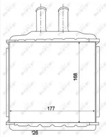 Теплообменник NRF 54270