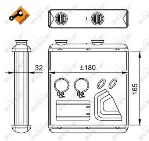 Теплообменник NRF 54298