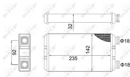 Теплообменник NRF 54312