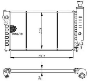 Теплообменник NRF 54635