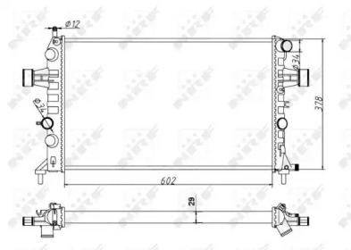 Теплообменник NRF 54668A