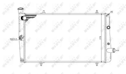 Теплообменник NRF 54669