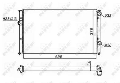 Теплообменник NRF 54693