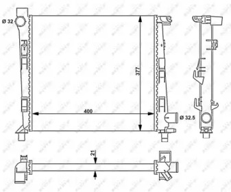 Теплообменник NRF 54717