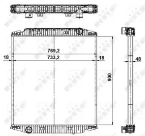 Теплообменник NRF 549568