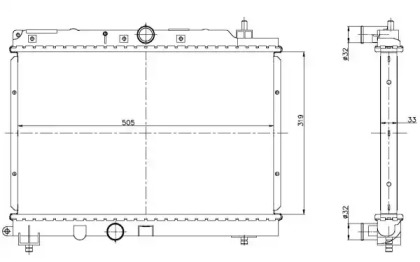 Теплообменник NRF 55306