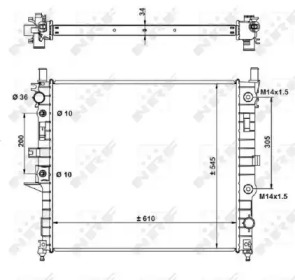 Теплообменник NRF 55334