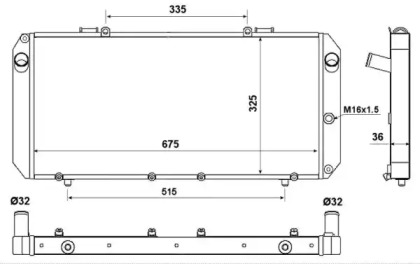 Теплообменник NRF 55434