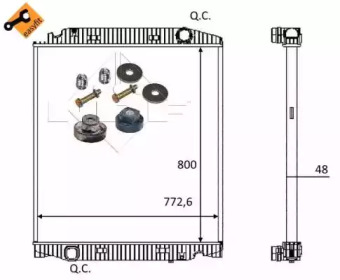 Теплообменник NRF 559567