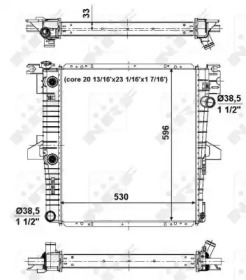 Теплообменник NRF 56034