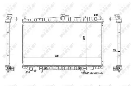 Теплообменник NRF 56079