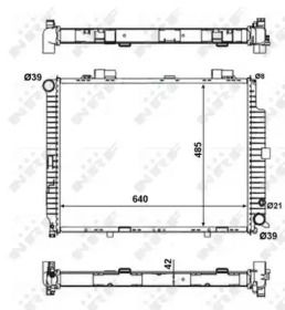 Теплообменник NRF 56140