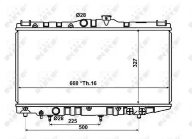 Теплообменник NRF 566707