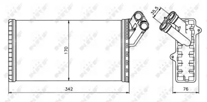 Теплообменник NRF 58066