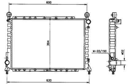 Теплообменник NRF 58084