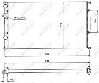 Теплообменник NRF 58093