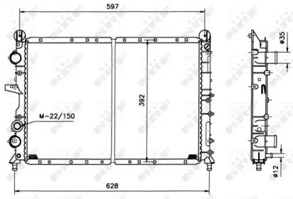 Теплообменник NRF 58124