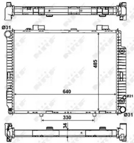 Теплообменник NRF 58159